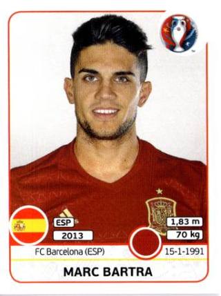 Marc Bartra – UEFA Euro 2016 France, Nr. 360