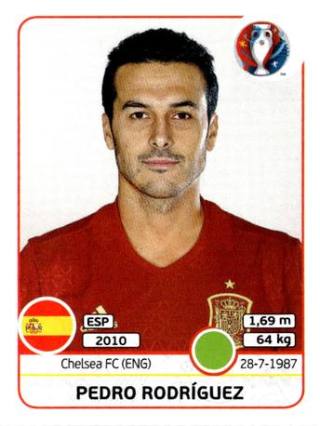 Pedro – UEFA Euro 2016 France, Nr. 369