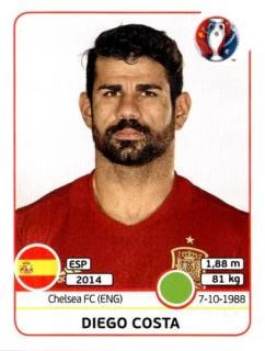 Diego Costa – UEFA Euro 2016 France, Nr. 371