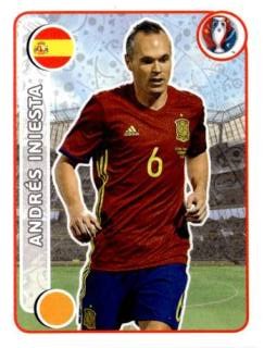 Andrés Iniesta – UEFA Euro 2016 France, Nr. 373