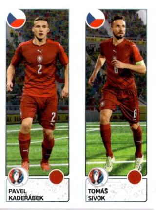 Pavel Kaderábek / Tomáš Sivok – UEFA Euro 2016 France, n.º 380