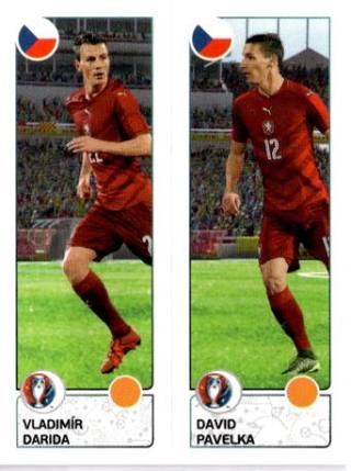 Vladimír Darida / David Pavelka – UEFA Euro 2016 France, n.º 382