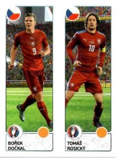 Bořek Dočkal / Tomás Rosický – UEFA Euro 2016 France, n.º 383