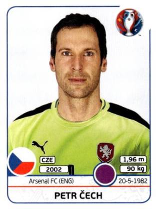 Petr Čech – UEFA Euro 2016 France, Nr. 385