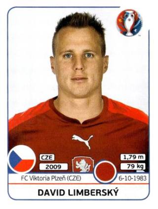 David Limberský – UEFA Euro 2016 France, Nr. 391