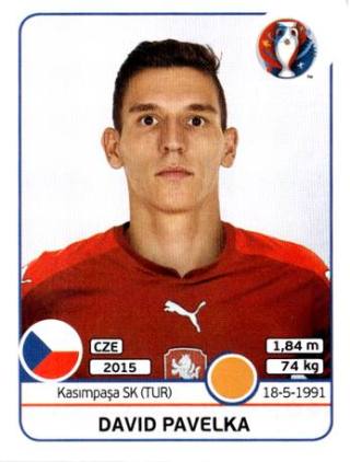David Pavelka – UEFA Euro 2016 France, Nr. 393