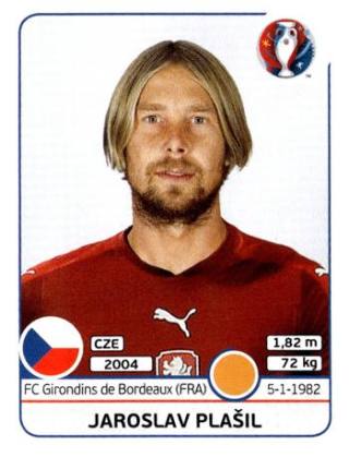 Jaroslav Plašil – UEFA Euro 2016 France, Nr. 396