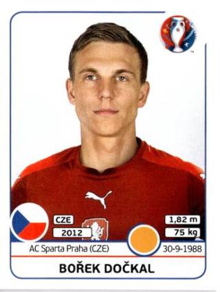 Bořek Dočkal – UEFA Euro 2016 France, Nr. 398