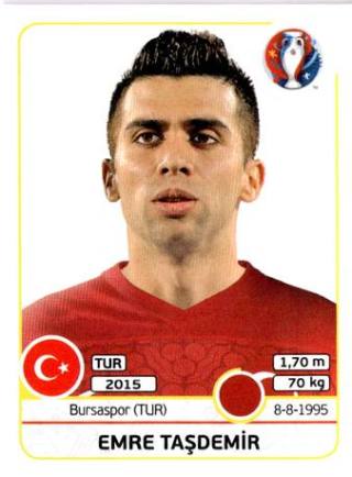 Emre Taşdemir – UEFA Euro 2016 France, Nr. 413