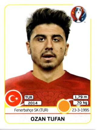 Ozan Tufan – UEFA Euro 2016 France, Nr. 414