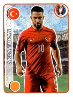 Arda Turan – UEFA Euro 2016 France, Nr. 425