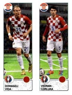 Domagoj Vida / Vedran Ćorluka – UEFA Euro 2016 France, n.º 433