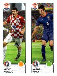 Mateo Kovačić / Marko Pjaca – UEFA Euro 2016 France, n.º 435