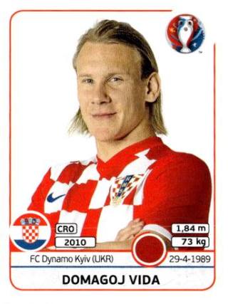 Domagoj Vida – UEFA Euro 2016 France, Nr. 440