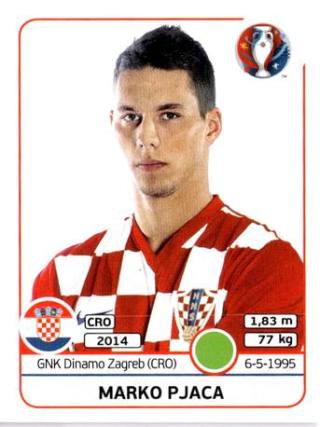 Marko Pjaca – UEFA Euro 2016 France, Nr. 453