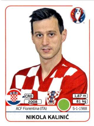 Nikola Kalinić – UEFA Euro 2016 France, Nr. 455