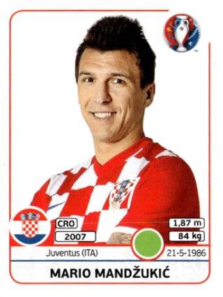 Mario Mandžukić – UEFA Euro 2016 France, Nr. 456