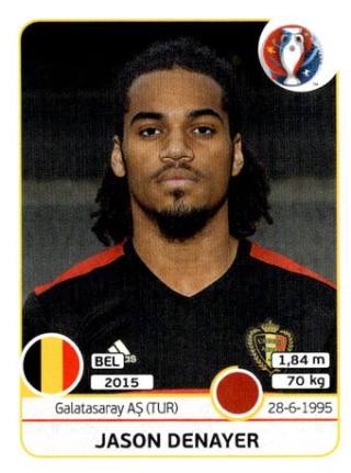 Jason Denayer – UEFA Euro 2016 France, Nr. 471