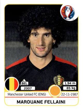 Marouane Fellaini – UEFA Euro 2016 France, Nr. 474