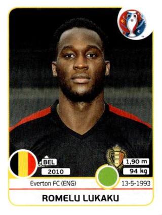 Romelu Lukaku – UEFA Euro 2016 France, Nr. 484