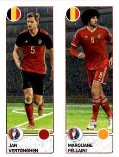 Jan Vertonghen / Marouane Fellaini – UEFA Euro 2016 France, n. 488
