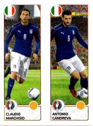 Claudio Marchisio / Antonio Candreva – UEFA Euro 2016 France, n. 495