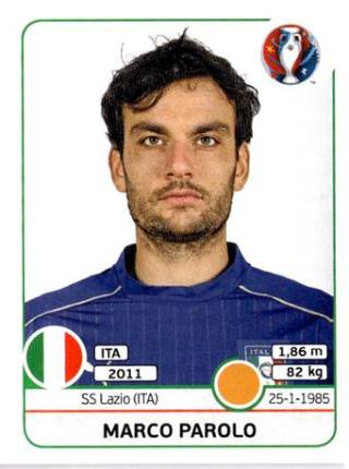 Marco Parolo – UEFA Euro 2016 France, Nr. 508