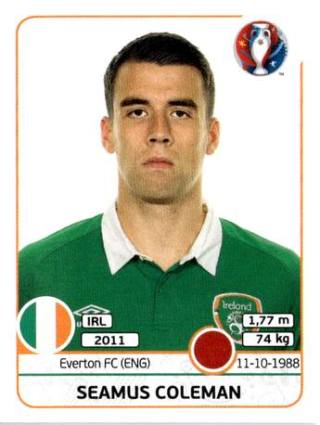 Séamus Coleman – UEFA Euro 2016 France, Nr. 521