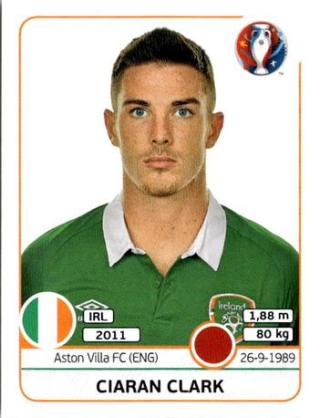 Ciaran Clark – UEFA Euro 2016 France, Nr. 524