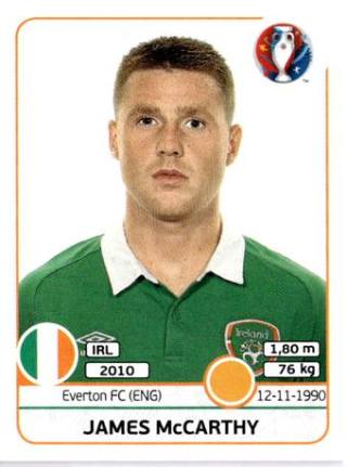 James McCarthy – UEFA Euro 2016 France, Nr. 527