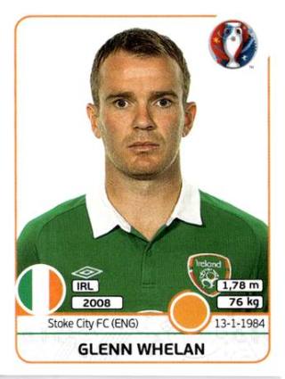 Glenn Whelan – UEFA Euro 2016 France, Nr. 530