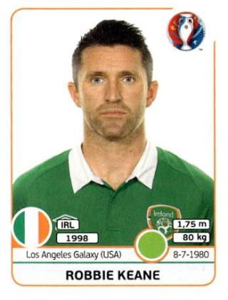 Robbie Keane – UEFA Euro 2016 France, Nr. 534