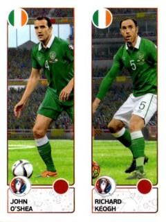 John O’Shea / Richard Keogh – UEFA Euro 2016 France, n.º 539