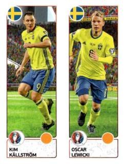 Kim Källström / Oscar Lewicki – UEFA Euro 2016 France, n.º 547