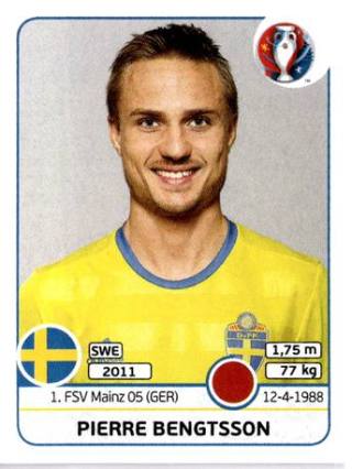 Pierre Bengtsson – UEFA Euro 2016 France, Nr. 551