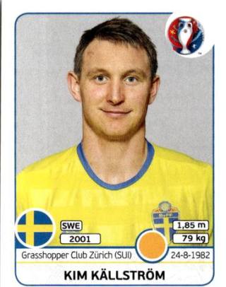 Kim Källström – UEFA Euro 2016 France, Nr. 560