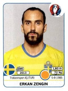 Erkan Zengin – UEFA Euro 2016 France, Nr. 563