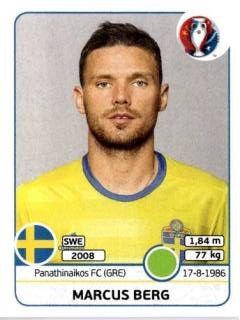 Marcus Berg – UEFA Euro 2016 France, Nr. 565