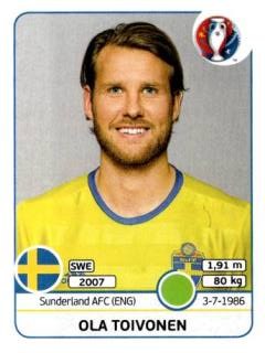 Ola Toivonen – UEFA Euro 2016 France, Nr. 566