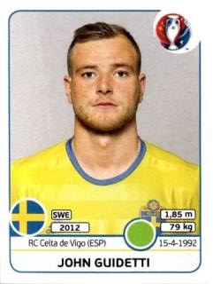 John Guidetti – UEFA Euro 2016 France, Nr. 568