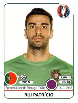Rui Patrício – UEFA Euro 2016 France, Nr. 577