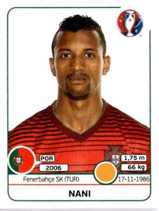 Nani – UEFA Euro 2016 France, Nr. 590