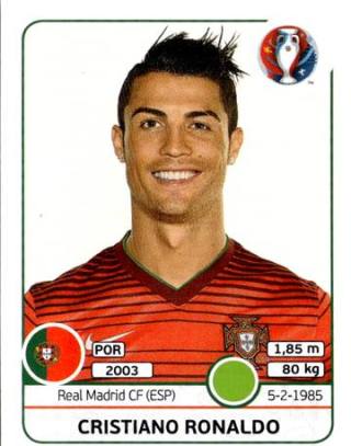 Cristiano Ronaldo – UEFA Euro 2016 France, Nr. 596