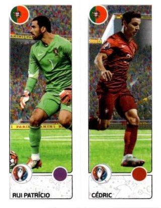 Rui Patrício / Cédric Soares – UEFA Euro 2016 France, n. 598