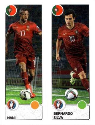 Nani / Bernardo Silva – UEFA Euro 2016 France, n. 602