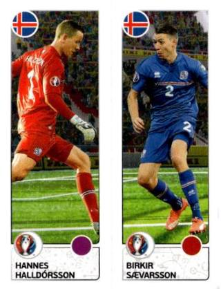 Hannes Halldórsson / Birkir Sævarsson – UEFA Euro 2016 France, n. 604