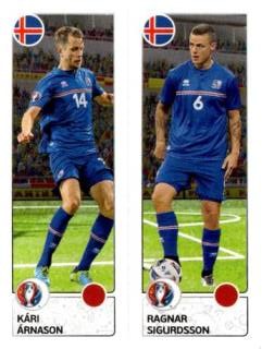 Kári Árnason / Ragnar Sigurðsson – UEFA Euro 2016 France, n. 605
