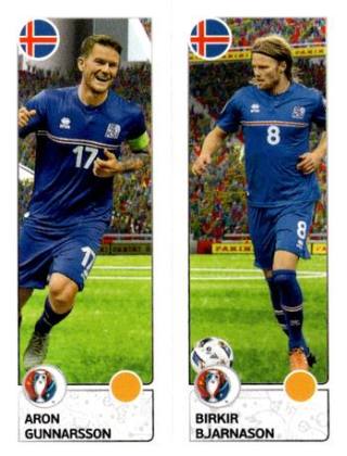 Aron Gunnarsson / Birkir Bjarnason – UEFA Euro 2016 France, n. 607