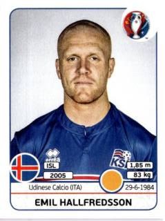 Emil Hallfreðsson – UEFA Euro 2016 France, Nr. 618