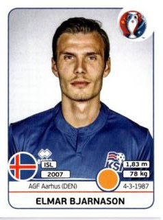 Teddy Bjarnason – UEFA Euro 2016 France, Nr. 621